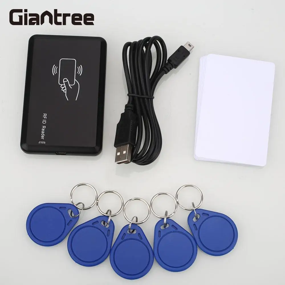 Giantree Бесконтактный 14443A USB RFID считыватель ID карт смарт-считыватель для карточка