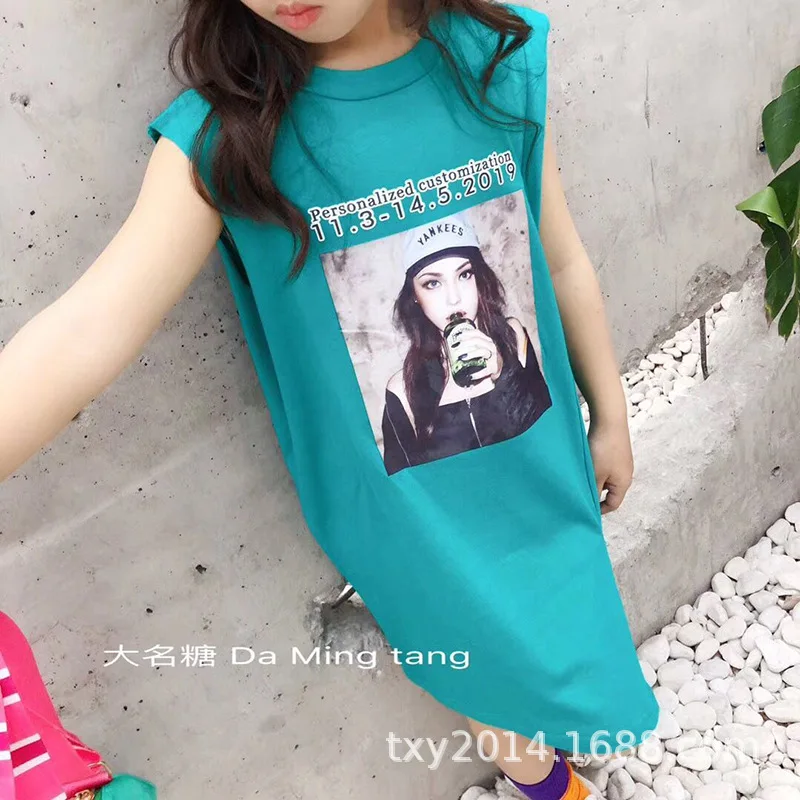 Модная футболка с длинными рукавами и надписью для девочек Новинка 2019 года