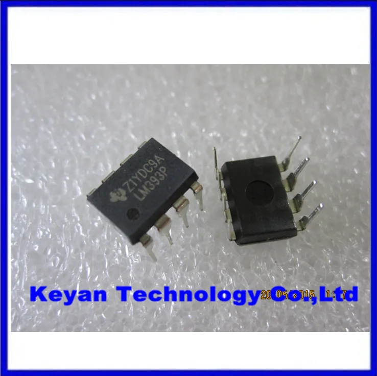 

100 шт. LM393P DIP-8 LM393 двойные дифференциальные компаратора