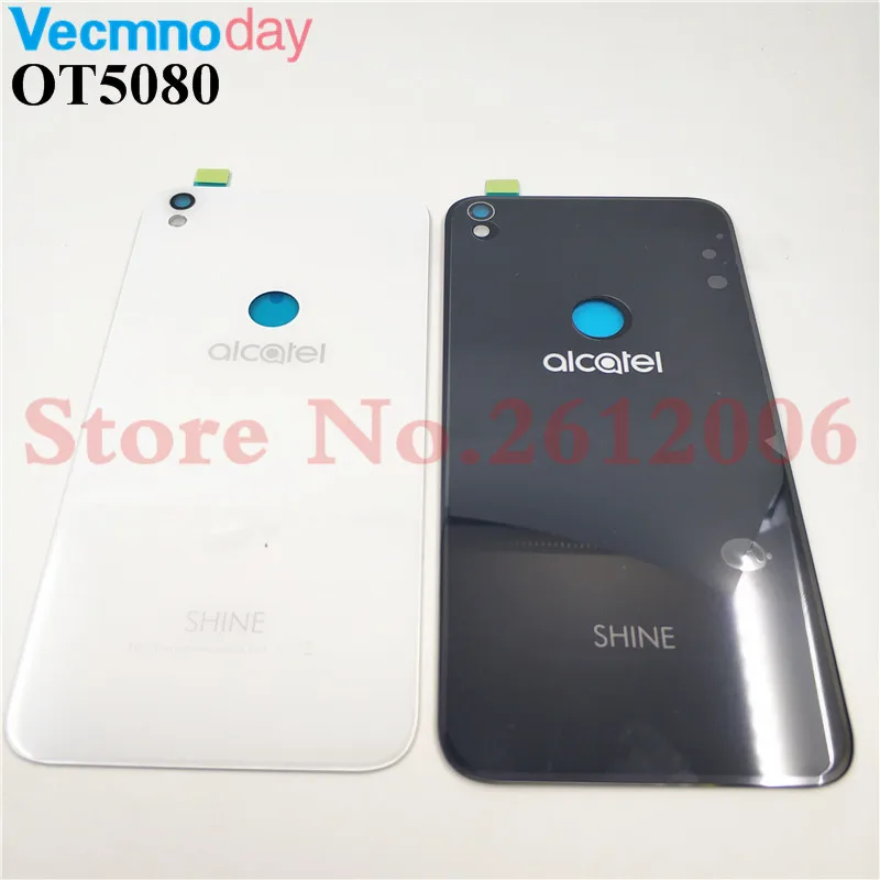 Высокое качество, стеклянная задняя крышка, корпус для Alcatel One Touch Shine Lite OT5080 5080X 5080A 5080U 5080F 5080Q 5080D