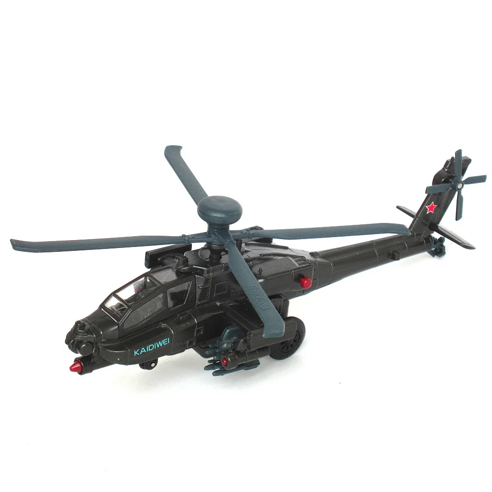 Вертолет из сплава оружейный вертолет Cedway 1: 64 американская военная модель