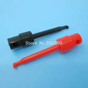 10 шт.лот 5,8 см мультиметр провод комплект тест крюк зажим Захваты тест зонд SMT SMD IC D20 кабель сварки