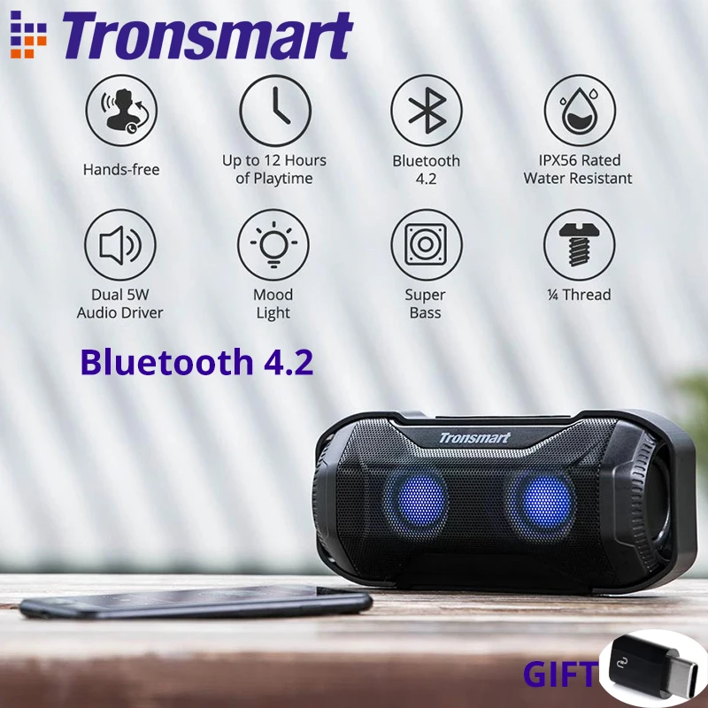 $2 купон в наличии Tronsmart Element Blaze 10 Вт Портативный bluetooth-динамик с превосходным