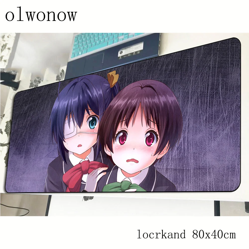 Коврик для мыши chuunibyou demo koi ga shitai игровой коврик 800x400x2 мм высококачественные