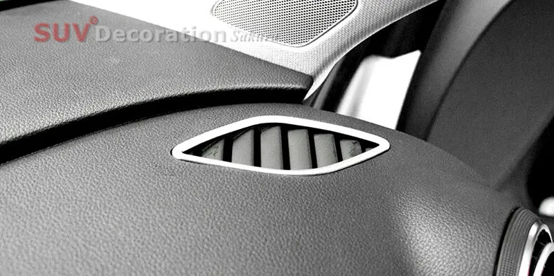 Для Audi A3 8V 2012 2013 2014 2015 2016 2017 2018 аксессуары для интерьера из нержавеющей стали