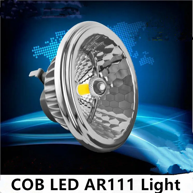 AR111 СВЕТОДИОДНАЯ лампа 15 Вт заменить 75 галогенные G53 12 В CREE LED УДАРА &gt 80Ra 24 шт./лот CE