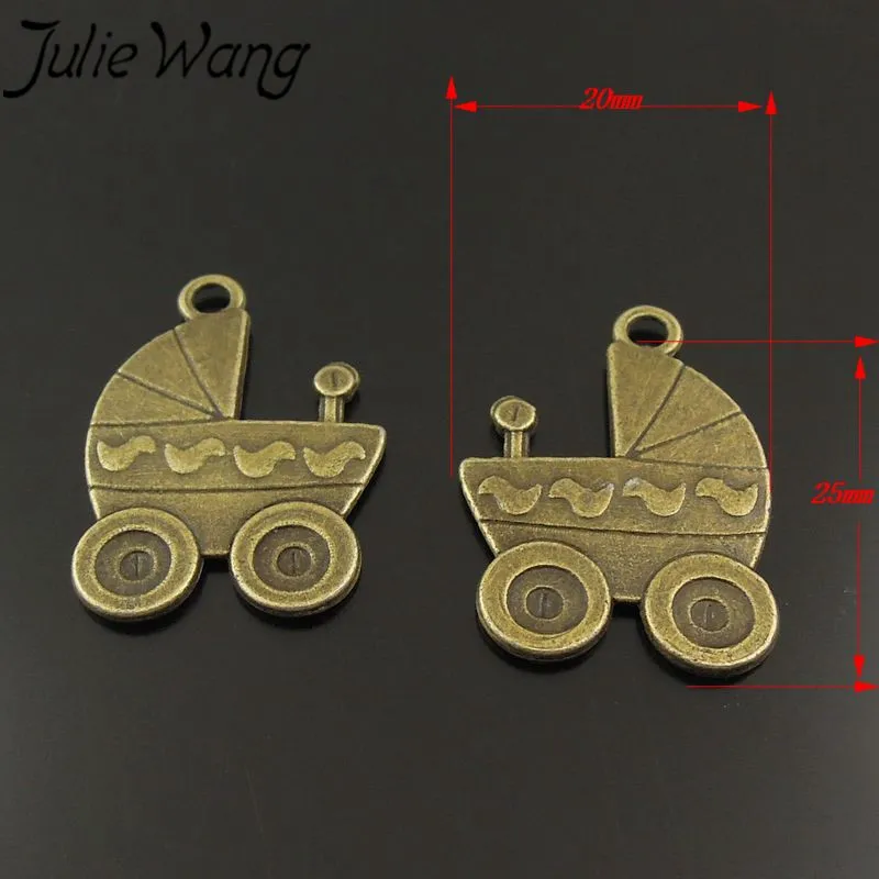 Детская коляска JulieWang 30 шт./упак. античный бронзовый из цинкового сплава Товары
