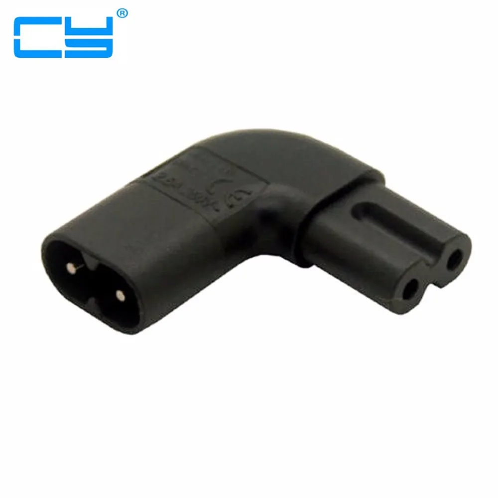 Figure 8 IEC 320 IEC320 iec C7 to C8 90 Degree Left &amp Right Angled AC Power Adapter Male Female Extension connector | Компьютеры и