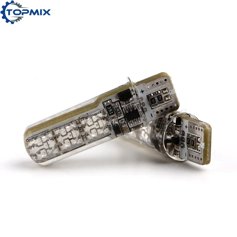 Светодиодные лампы для салона автомобиля T10 W5W 194 168 501 RGB с дистанционным