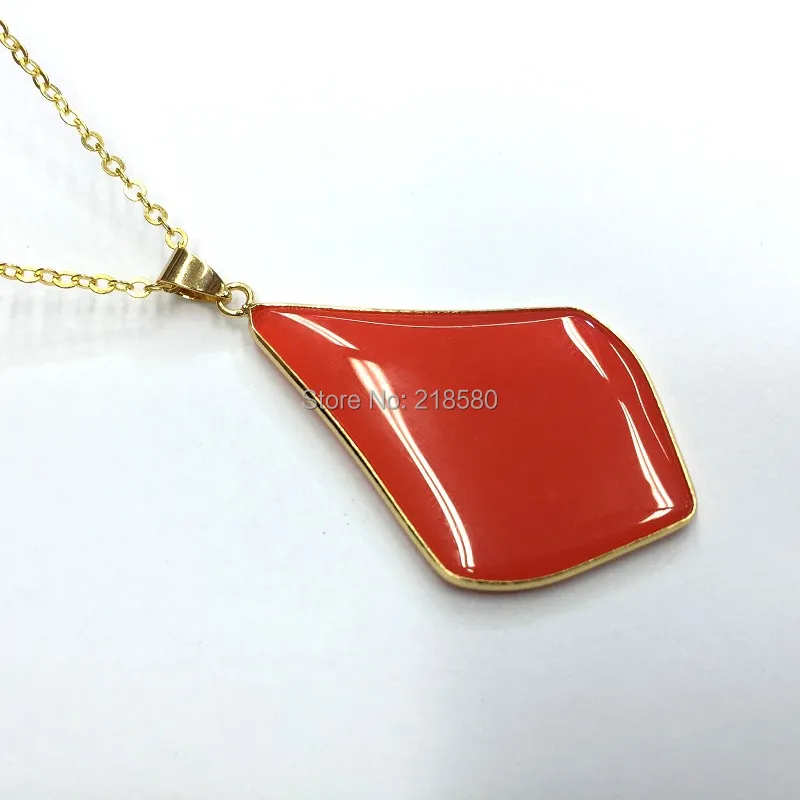 

M603262639 Tear Drop Pendant Necklace Gold Chain Necklace