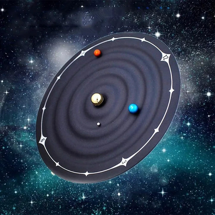 Магнитные часы Galaxy Planets, креативный современный дизайн, настенные часы, декоративные настольные часы, офисные, настольные, домашний декор, украшения
