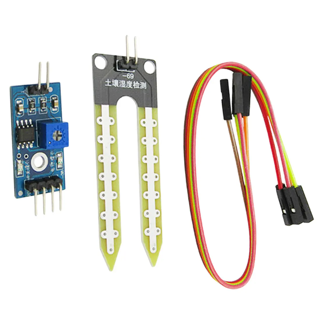 Модуль обнаружения влажности гигрометра почвы датчик воды для arduino DIY Kit |