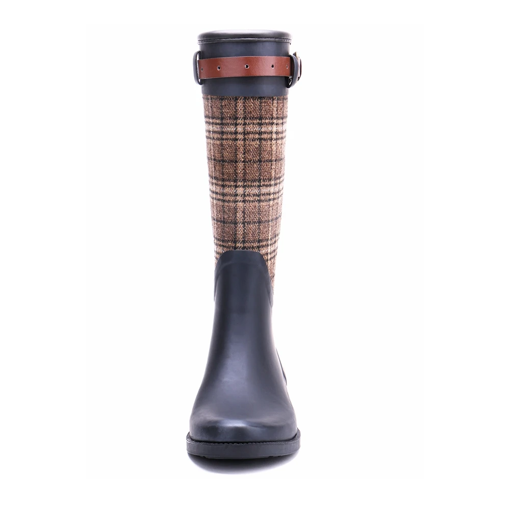TONGPU женские длинные резиновые сапоги 242 543|designer rain boots|fashion bootsrain boots |
