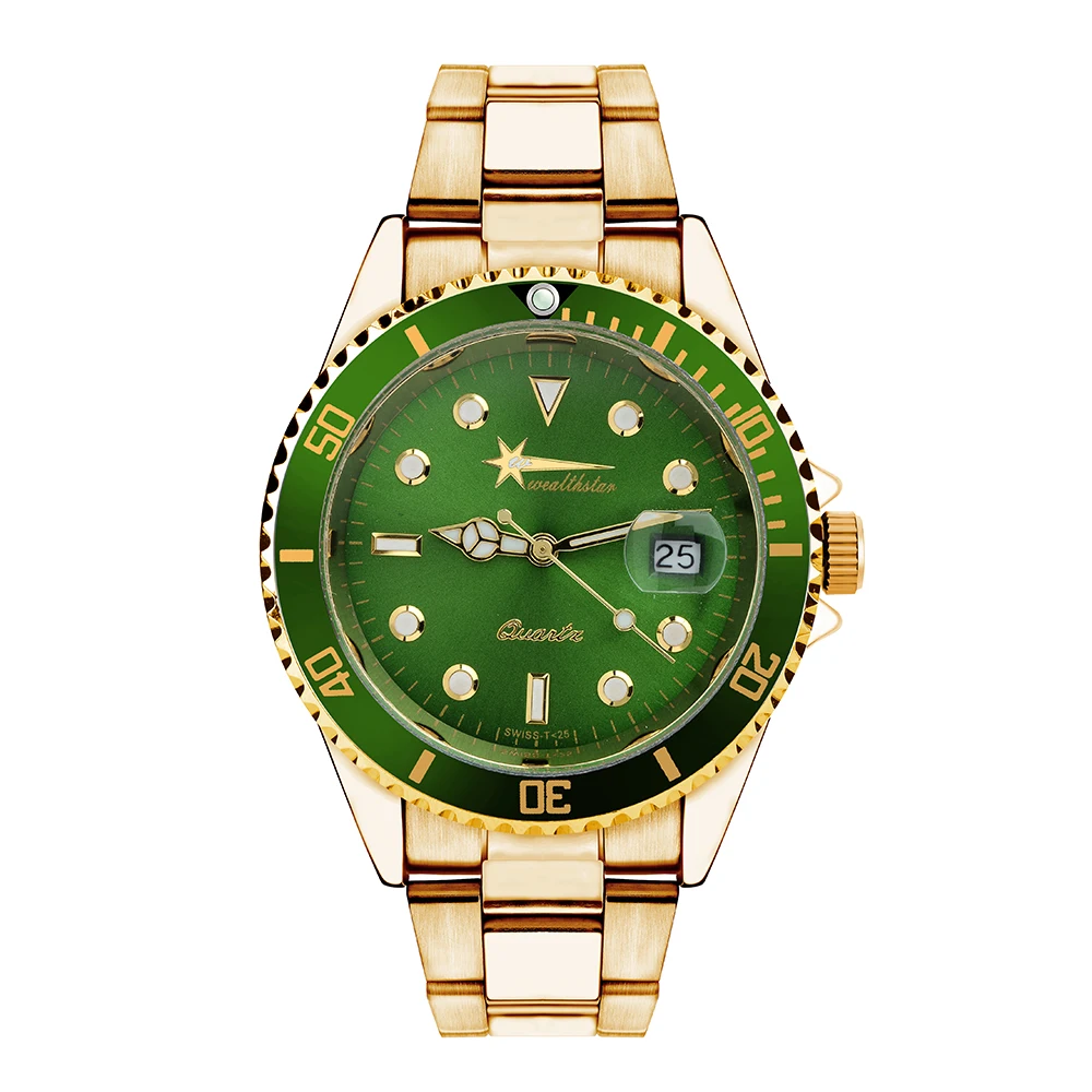 Одежда для сна с рисунком Халк Для мужчин часы Wealthstar роль Автоматическая Дата