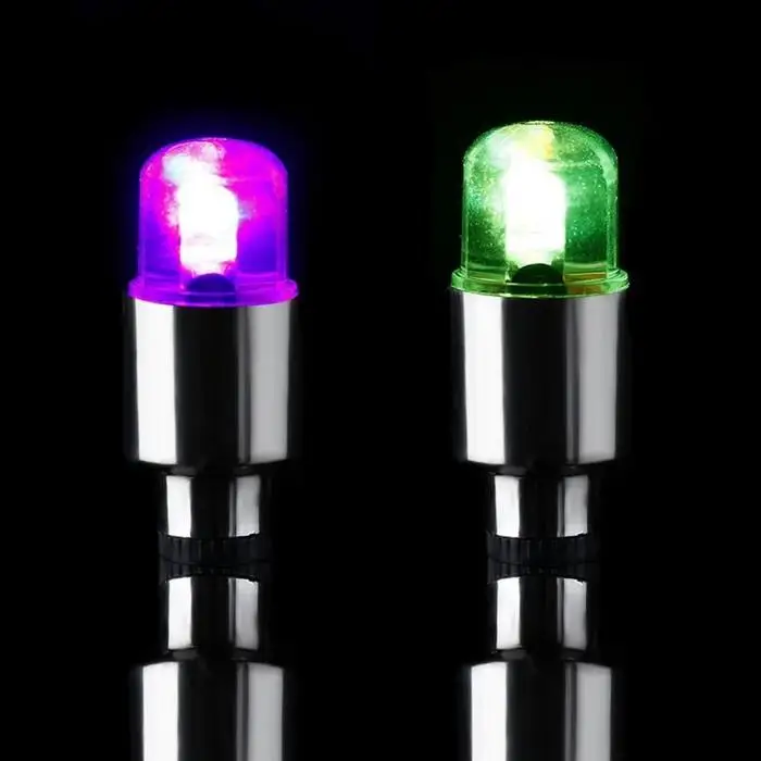 Спица велосипеда мотоцикла LED клапан светящаяся крышка шины движения неоновая