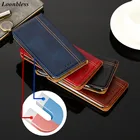 Чехол-книжка для Meizu M3E, кожаный, с магнитной застежкой