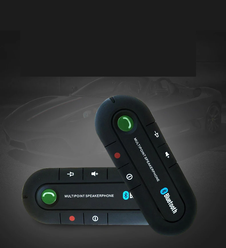 Автомобильный звуковой плеер приемник Bluetooth солнцезащитный козырек