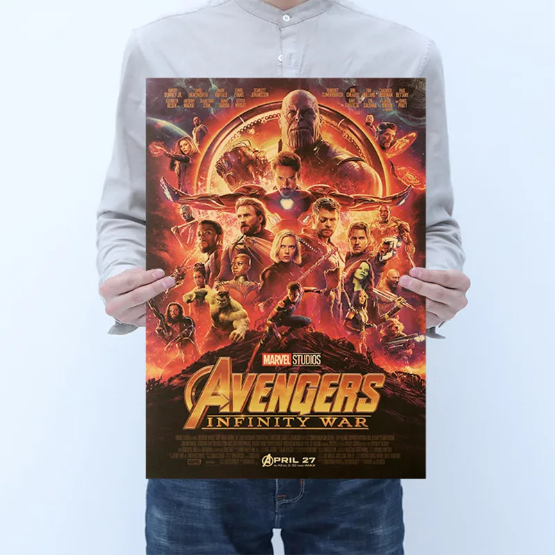 Marvel Мстители фигурки винтажные постеры наклейки росписи 2020 новый Iroman Cpatain стикер
