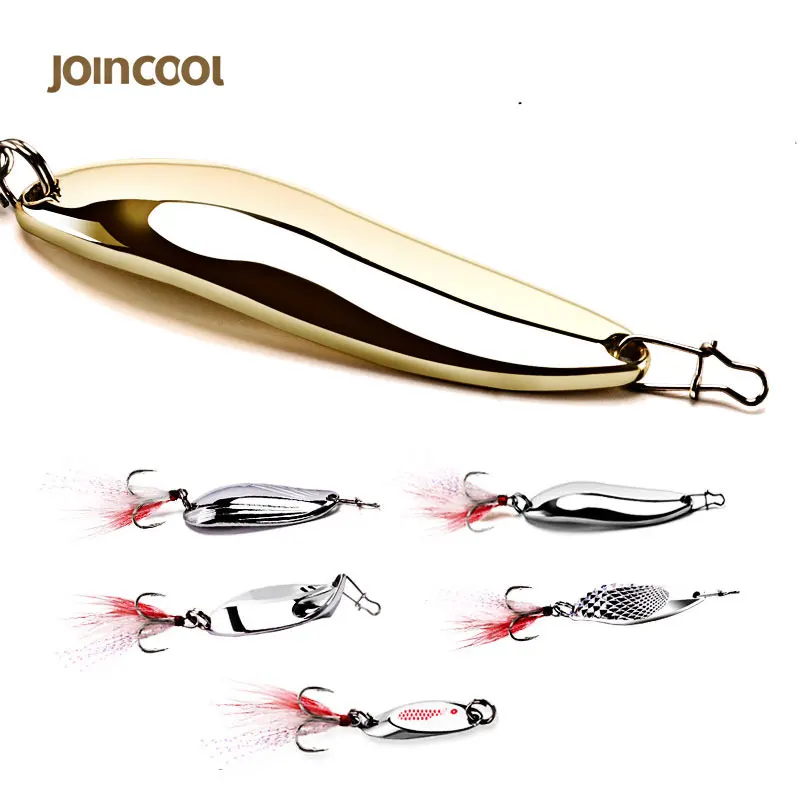 Joincool форель металлическая рыболовная ложка приманка 7 г-20 г рыболовные воблеры