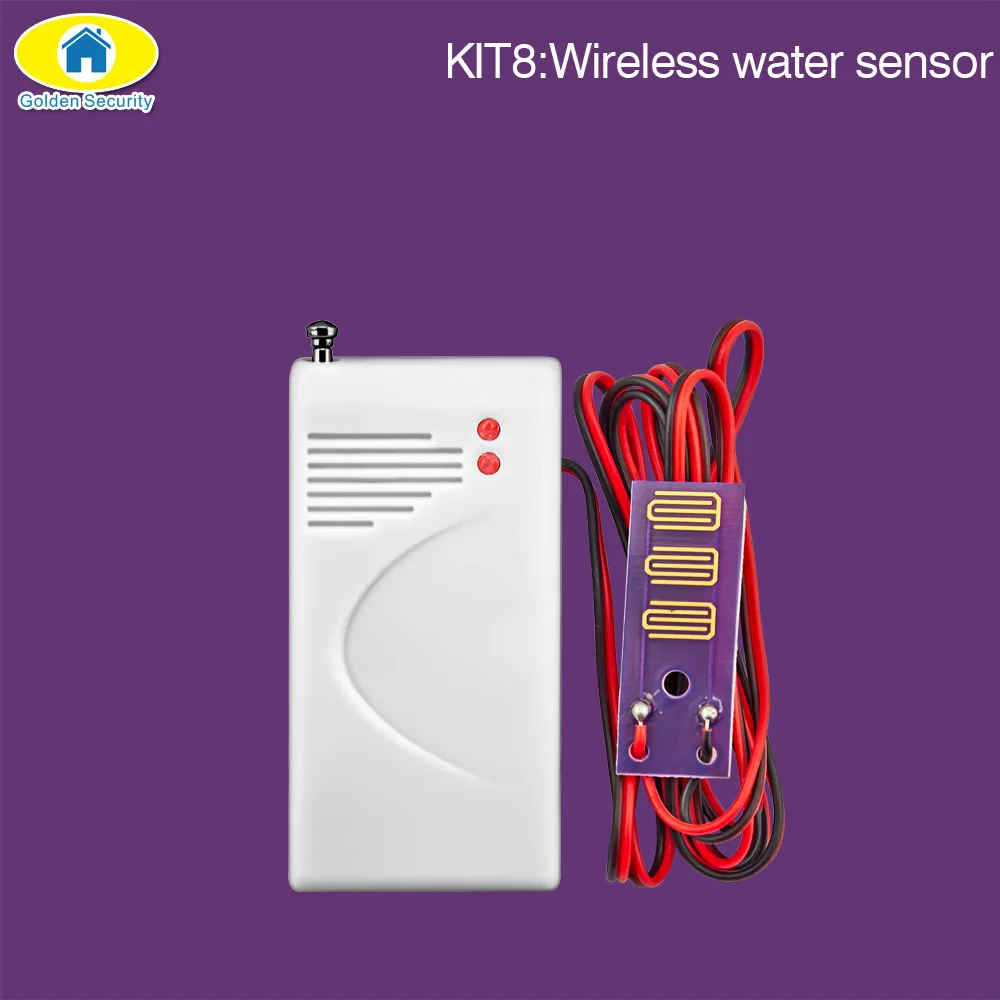 KIT8 Золотой безопасности DIY wifi 3g GSM GPRS беспроводное приложение дистанционное управление домашняя система охранной сигнализации 1080P HD камера EN RU ES PL DE Voice - Цвет: KIT8