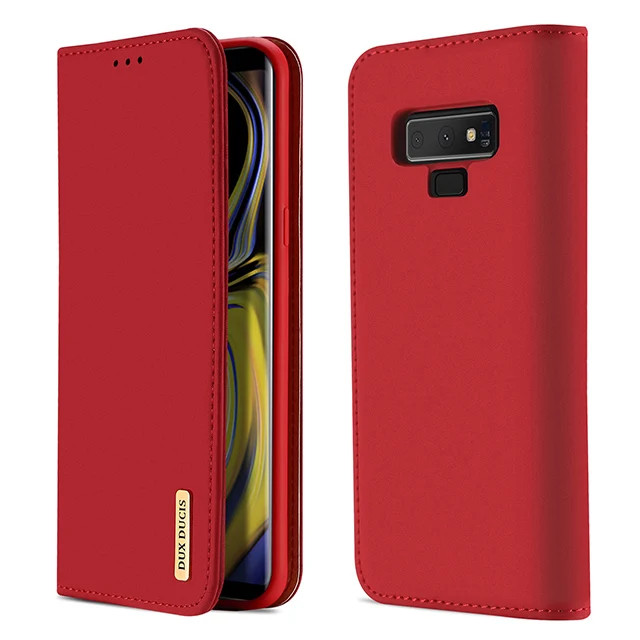 Чехол-бумажник DUX DUCIS из натуральной кожи для Samsung Galaxy S20 Plus S10 e чехол-книжка Note 20 Ultra
