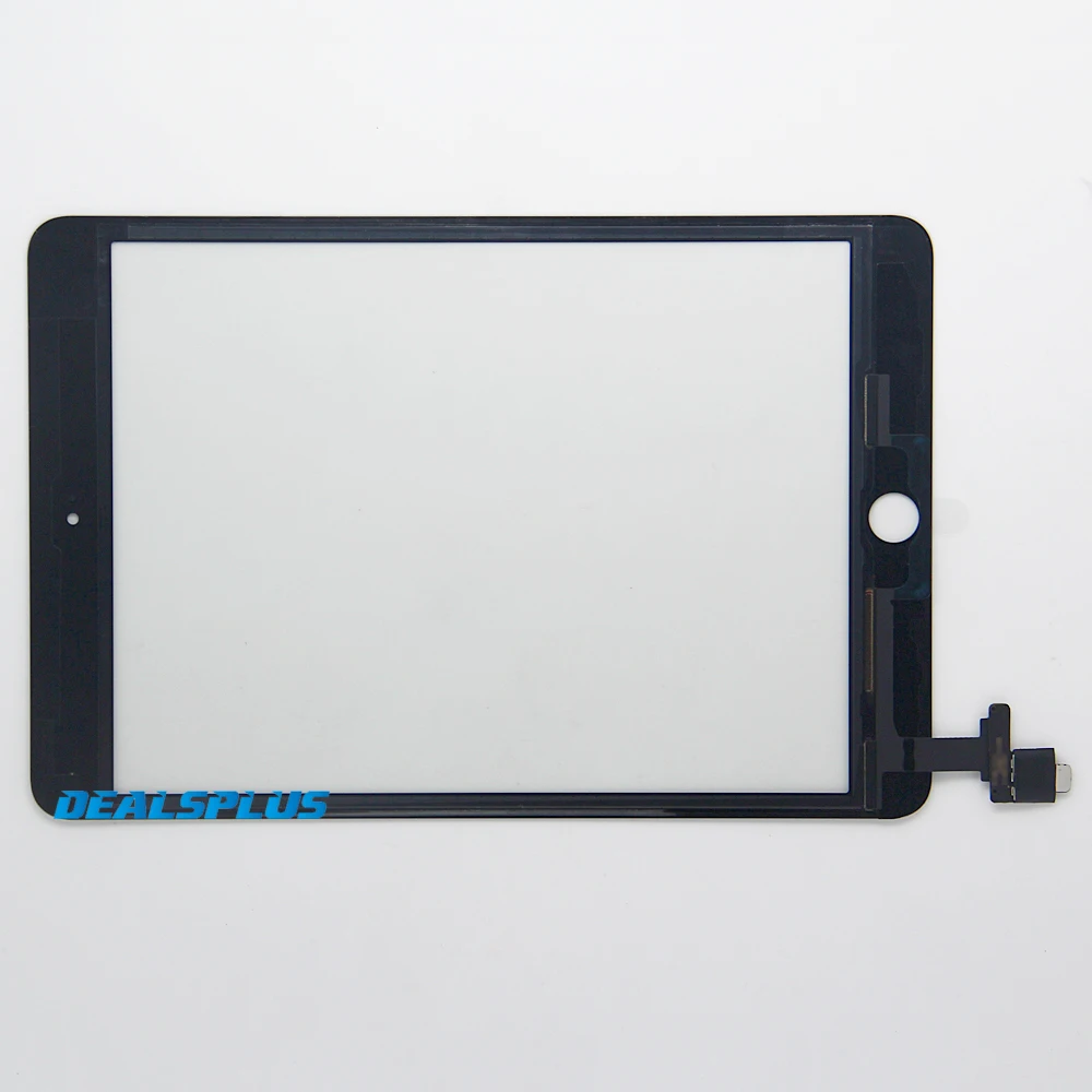 Сменный новый сенсорный экран с IC гибким кабелем дигитайзер без кнопки Home для iPad