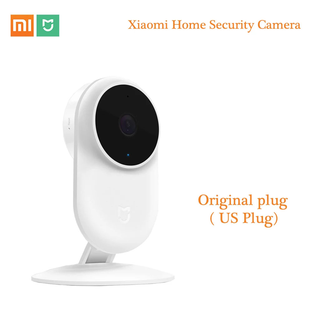 Xiao mi jia 1080P IP камера 130 градусов FOV Ночное Видение безопасности смарт-камера 2,4 ГГц Двухдиапазонная для домашнего комплекта mi Home - Цветной: US PLUG