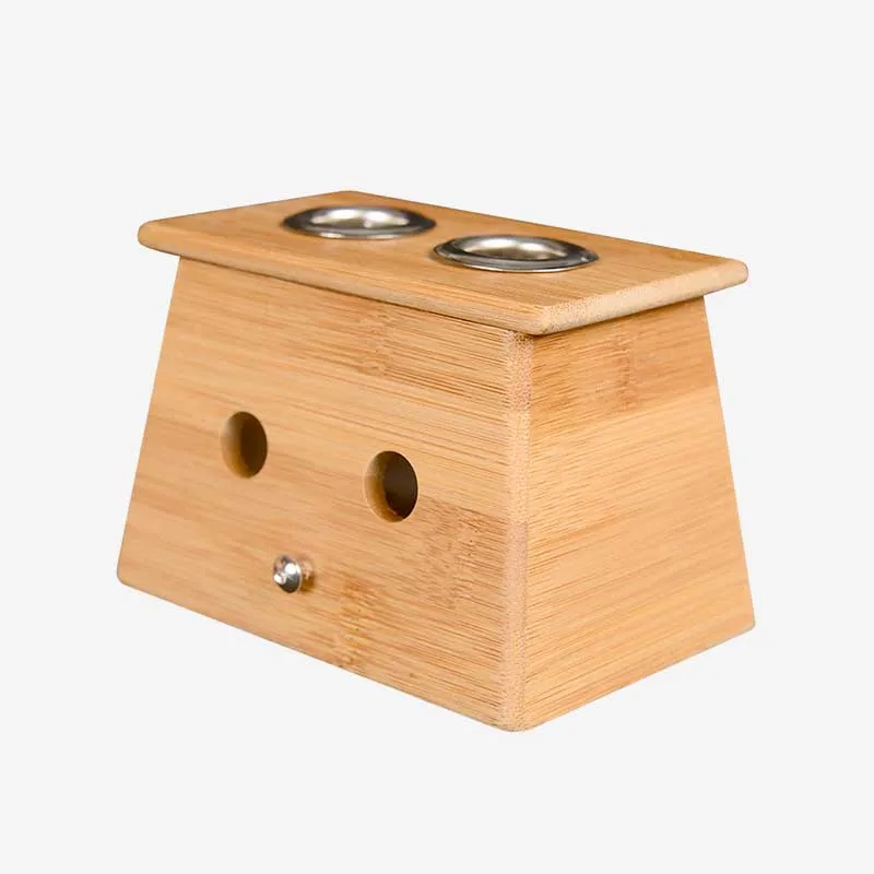 1 шт. Bamboo Moxa коробка для прижигания Акупунктура релаксационный ролик держатель ручки шеи рук акупунктурный