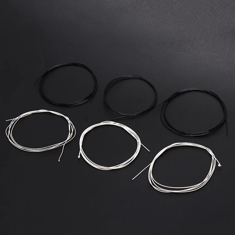 

C101 Black Nylon Fiber Classical Guitar Replacement 6 Strings Set