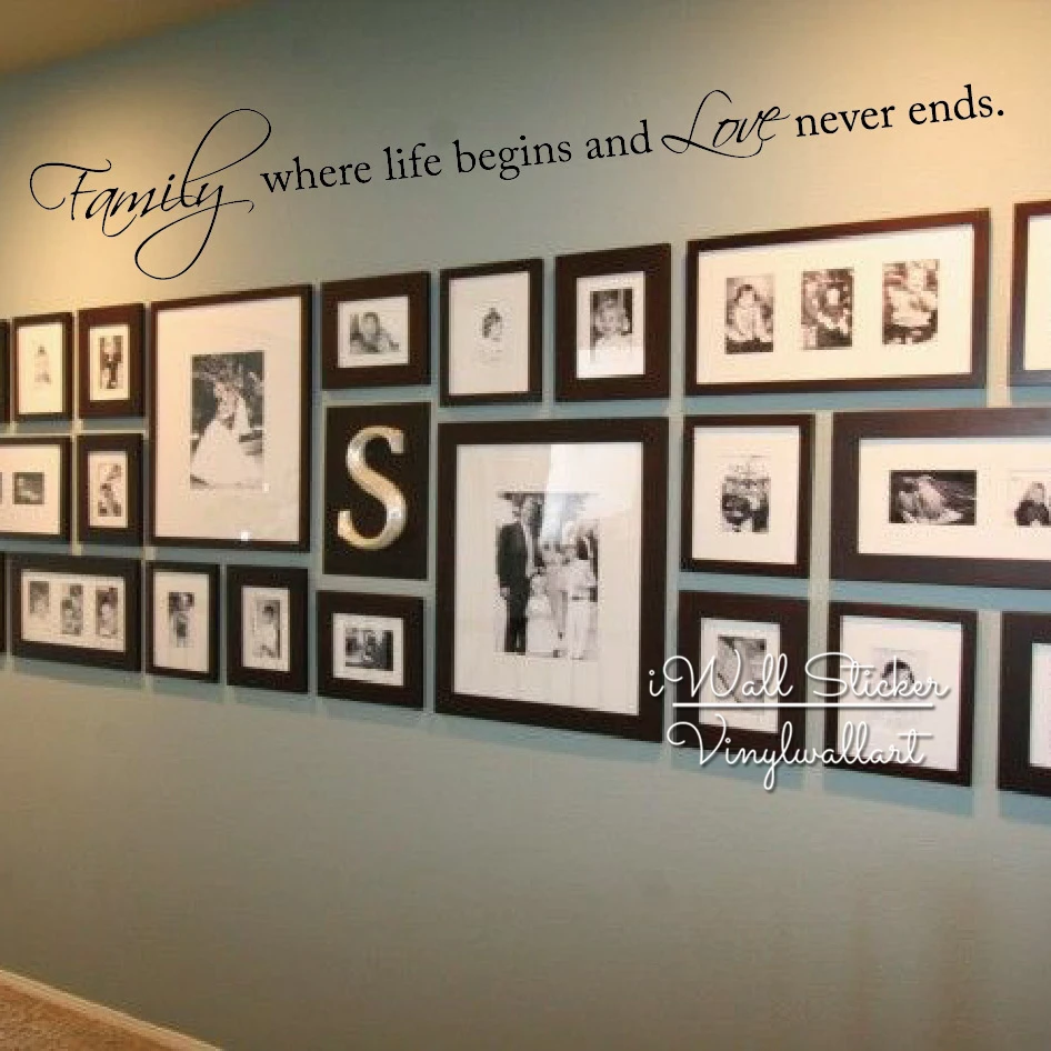 

Family Quote Wall Sticker Home Quote Wall Decal DIY Removable Wall Quotes Easy Wall Art Cut Vinyl Stickers Q73