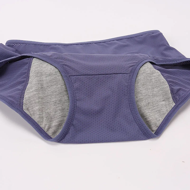 Женские Соблазнительные сетчатые непротекающие менструальные трусики дышащее