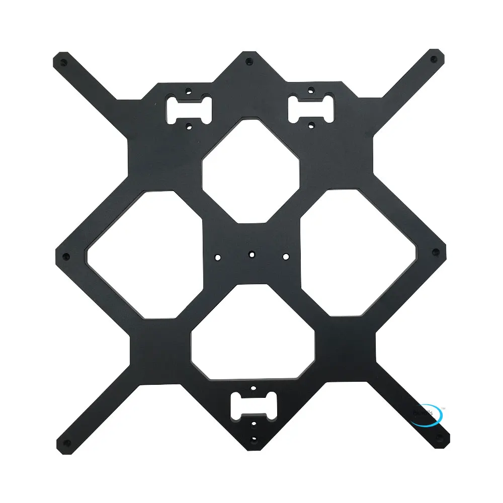 Детали для 3D-принтера Prusa i3 mk3 рама из алюминиевого сплава Толщина 6 мм черная