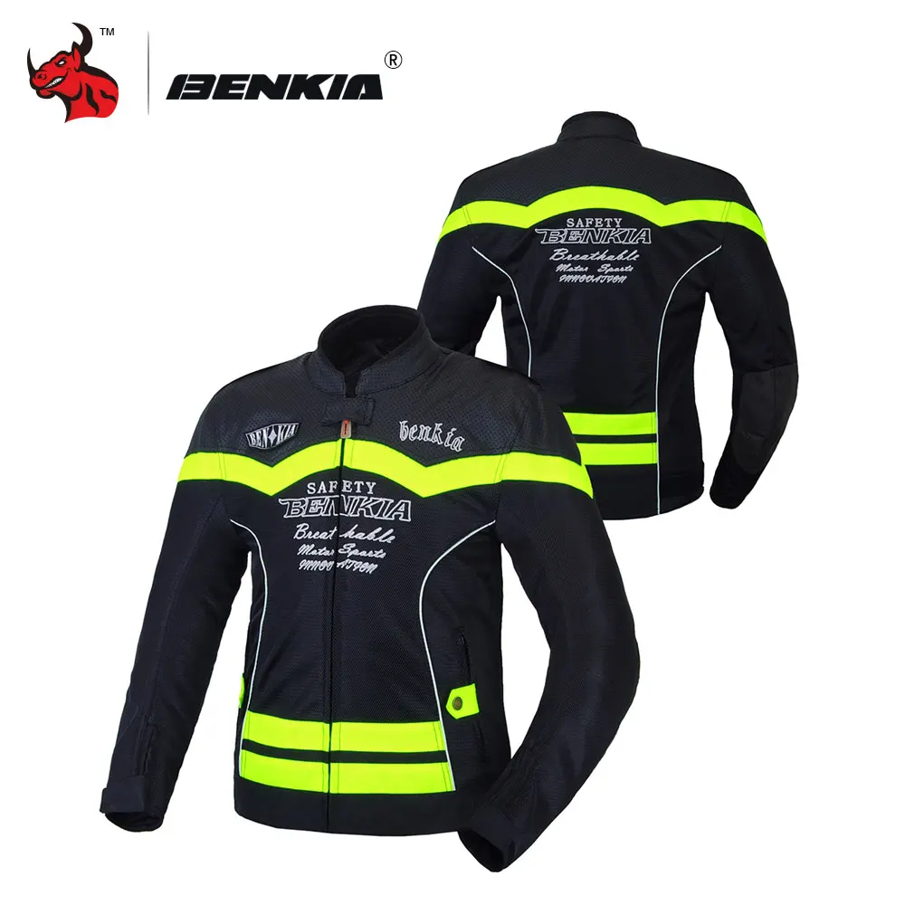 BENKIA дышащая сетчатая одежда для верховой езды мотоциклетная куртка