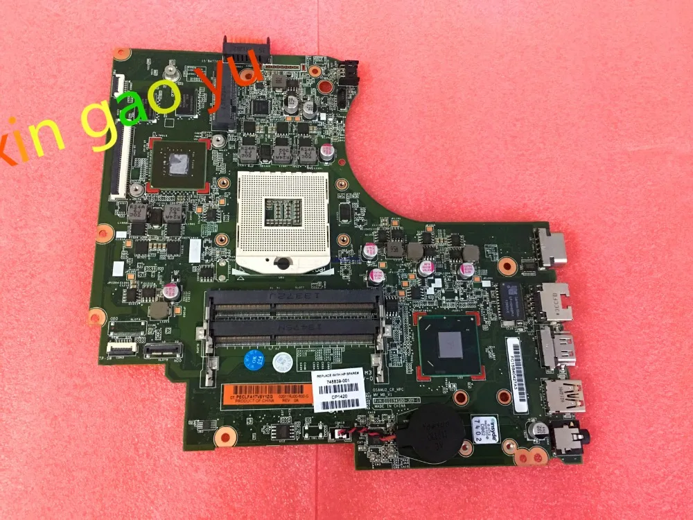 Материнская плата для ноутбука HP 15 D 250 G2 материнская 748839 501 001 тестовая видеокарта