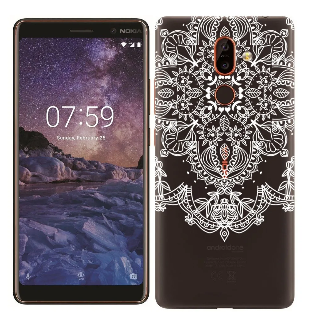 Силиконовый чехол для Nokia 7 Plus 2 1 3 5 6 мягкий ТПУ 8 прозрачный X6 |