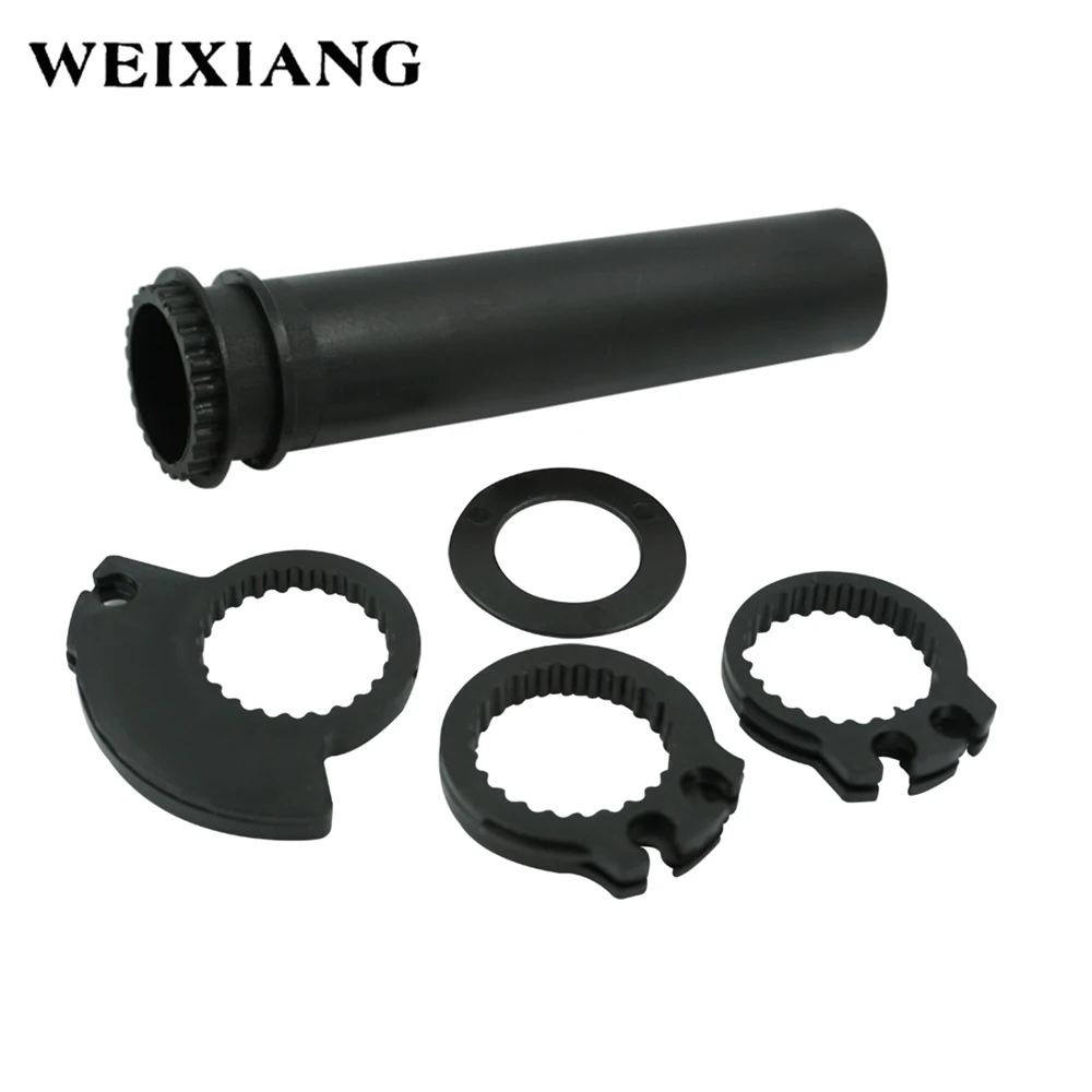 

Motorcycle Handlebar Throttle Core 7/8'' 22mm Twist Quick Throttle Tube Handle Bar Grips Universal Oiler Throttle Black Nylon
