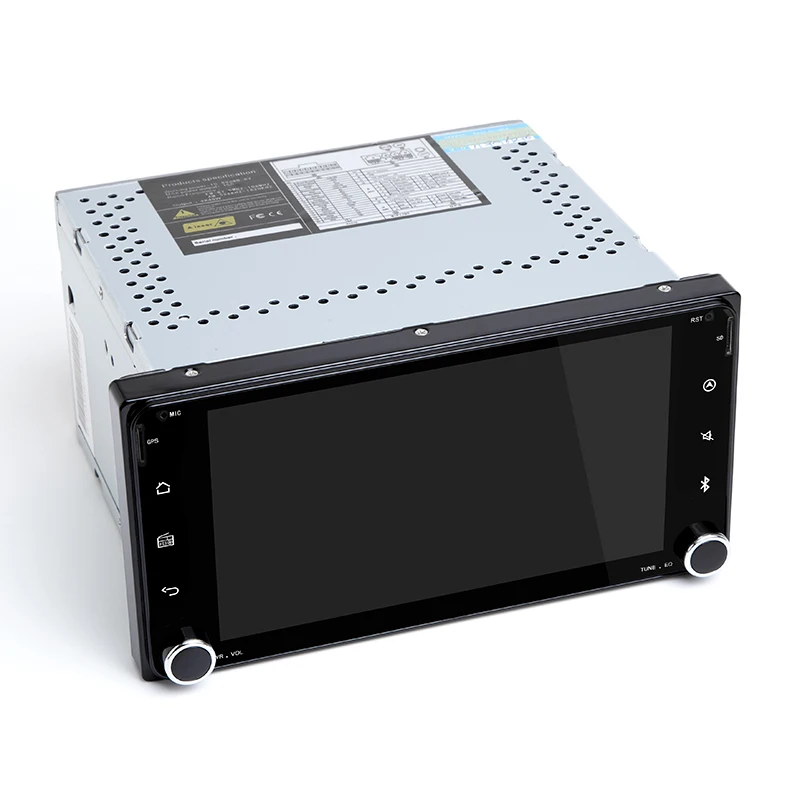 Автомобильный GPS навигатор 7 дюймов IPS DSP 1024*600 Octa Core 4G + 64G Android 10 для Toyota Terios Старый