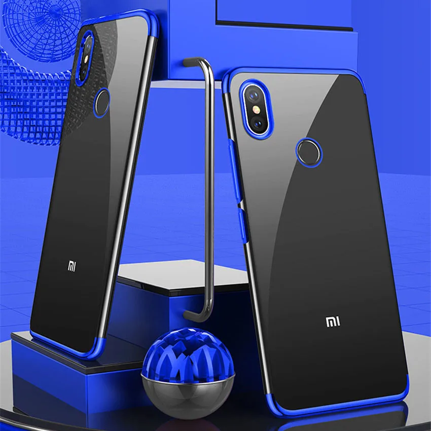 Ультратонкий Мягкий Прозрачный чехол из ТПУ Для Xiaomi mi max 3 с прозрачным покрытием