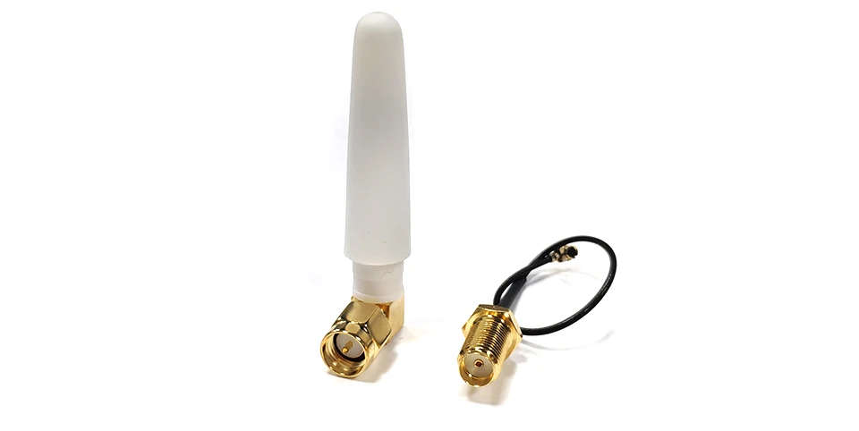 433 MHz Антенна 2.5dbi SMA разъем 433 MHz antena маленький размер локоть 433m antenne Lorawan+ 21cm RP-SMA/u. FL косичка кабель