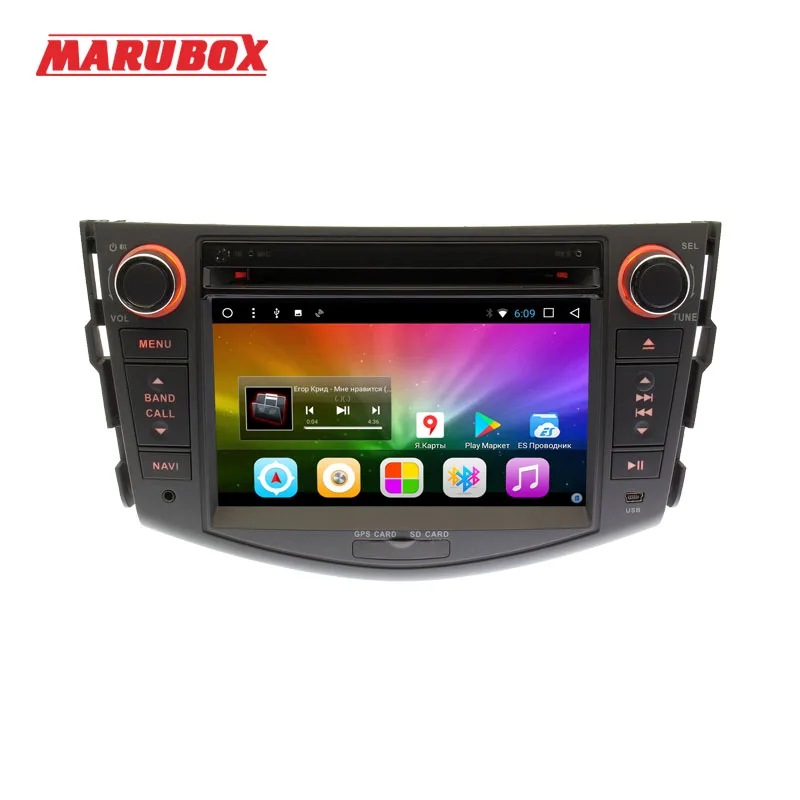 Штатное головное устройство для Toyota RAV4 2005 2013 MARUBOX 7A106DT8 Автомагнитол на базе Android 7.1
