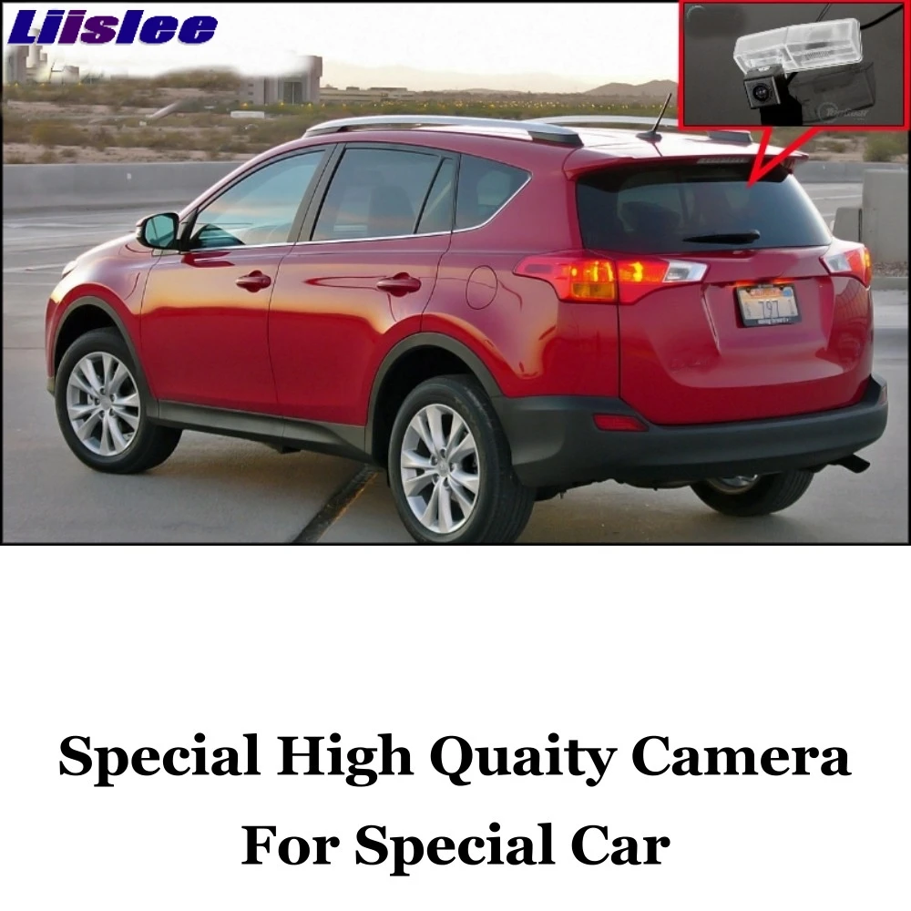 Liislee Автомобильная камера для TOYOTA NEW RAV4 RAV 4 2013~, высокое качество, камера заднего вида для любителей, чтобы использовать | CCD с RCA
