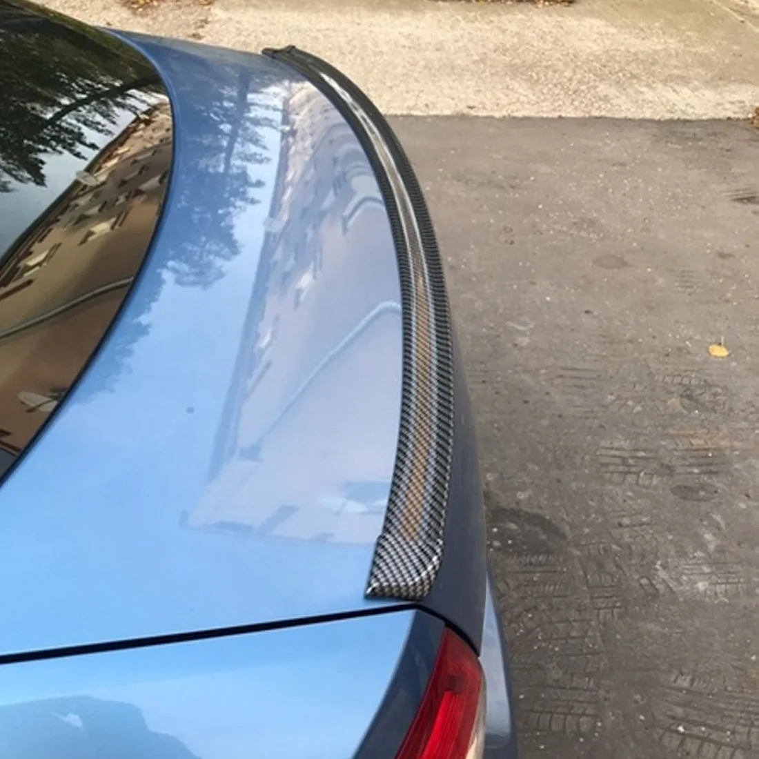 DIY Refit Spoiler 1.5M Car-Styling 5D Carbon Fiber Spoilers Styling Trunk Lip |