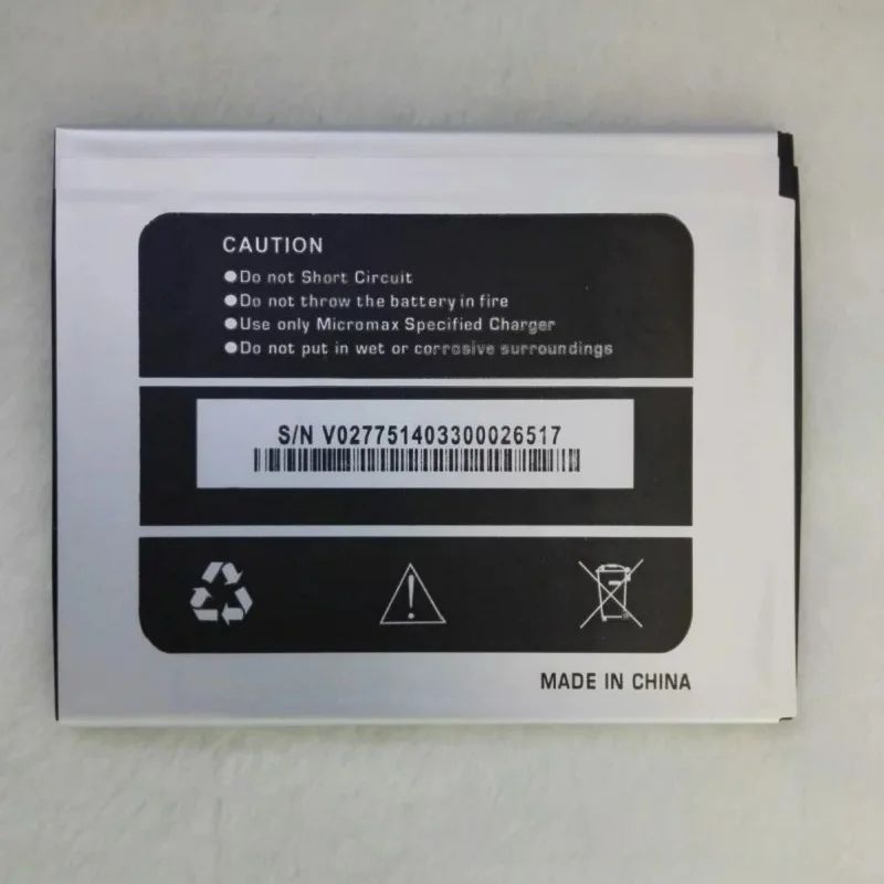 Micromax D340 2500 мАч мобильный Замена литий-ионный полимерный Батарея Bateria для Bolt (2500