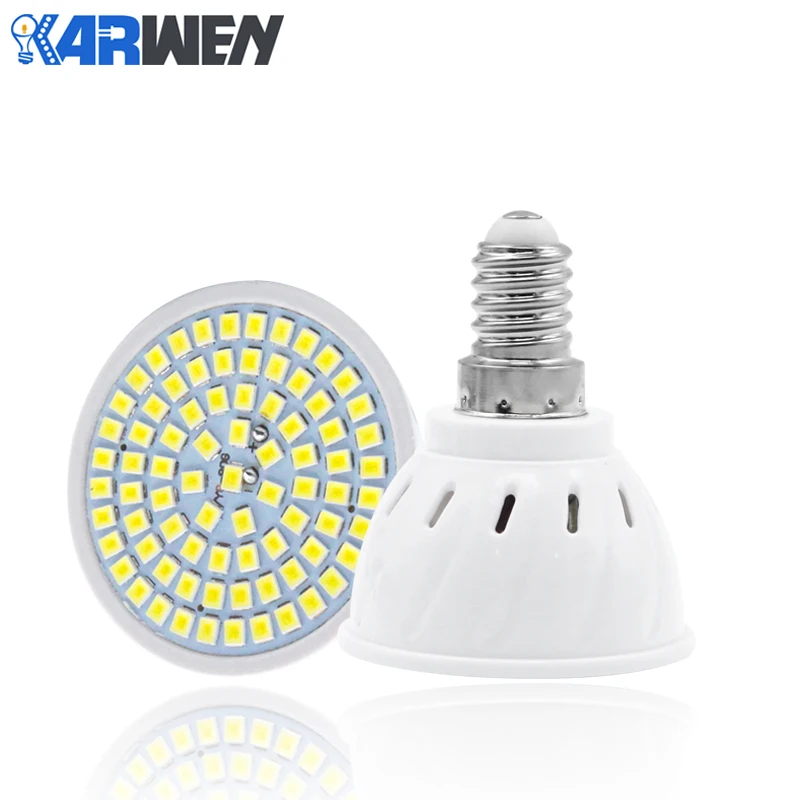 Лампа светодиодная KARWEN MR16 GU10 E27 E14 AC 220 В 2835SMD 6 шт.|led lampara|bombillas ledlampada led |
