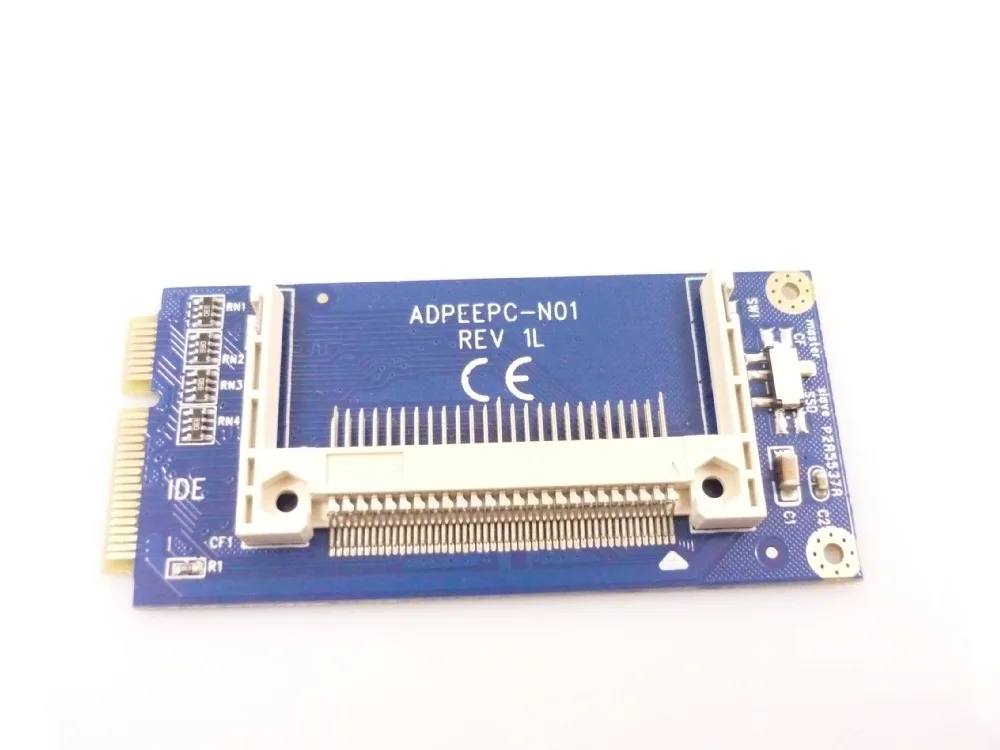 Бесплатная доставка -- высокоскоростная карта адаптера CF в mPCIe (IDE) для ASUS EeePC |