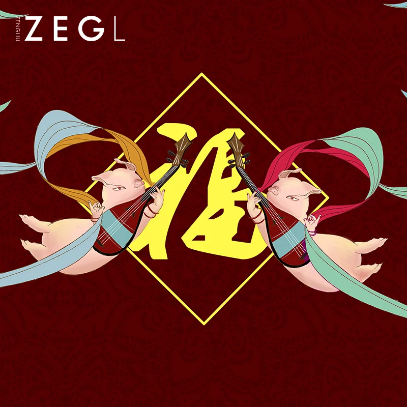 ZEGL five-pointed star earrings female 2019 new wave design red ear jewelry | Украшения и аксессуары