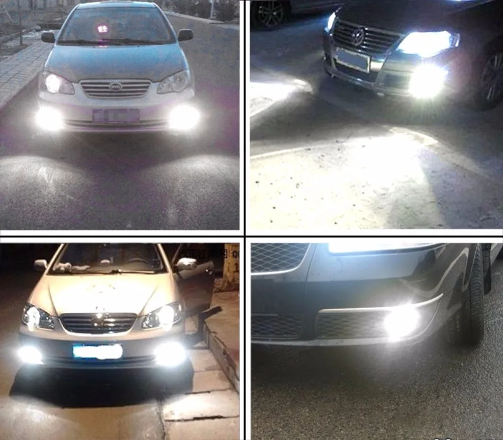 Par Hb3-9005 10w 700lm 6500k 120-светодиодная лампа Luz Branca Farol Neblina Milha Drl 6000K | Автомобили и