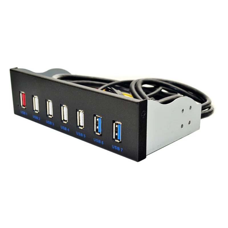 Оптический привод 5 25 дюйма 19 дюймов 2 порта USB 4 передняя панель быстрая зарядка