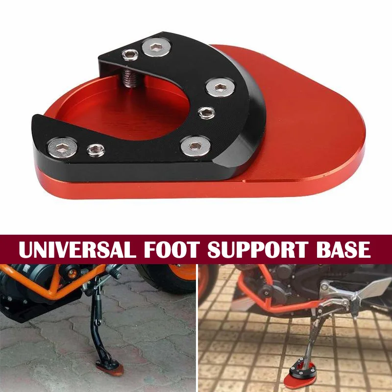 

Universal Motorbike Kickstand Anti-slip Side Extension Pad for KTM Motorcycle TD326