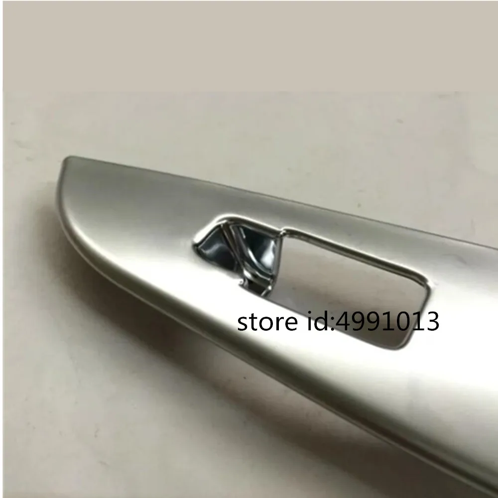Car Body Door Window Glass Inner Panel Armrest Lift Switch Button Trim Frame Molding 4pcs For Suzuki Vitara 2016 2017 2018 2019 |